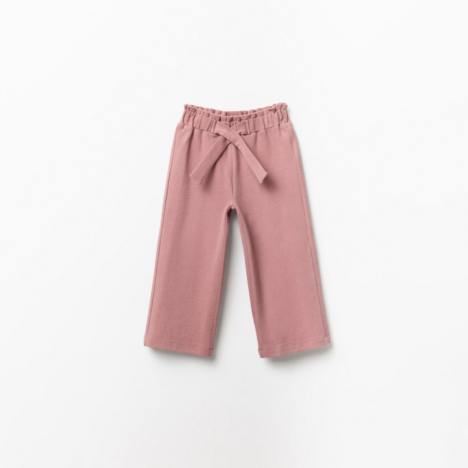 Pantalón Niña Sfera Liso Estructura Rosa Oscuro