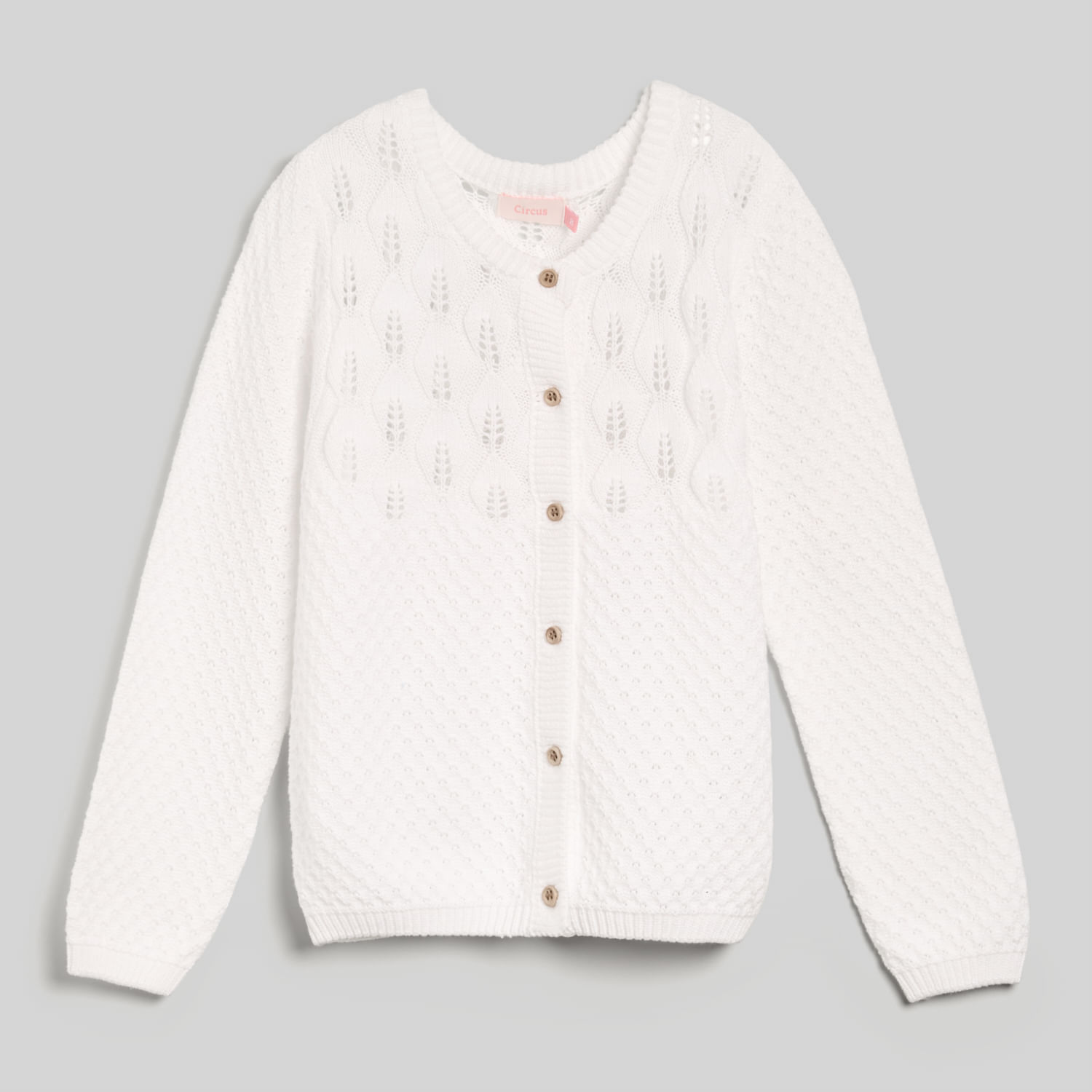 Chompa Para Niña Circus Cardi Hojas