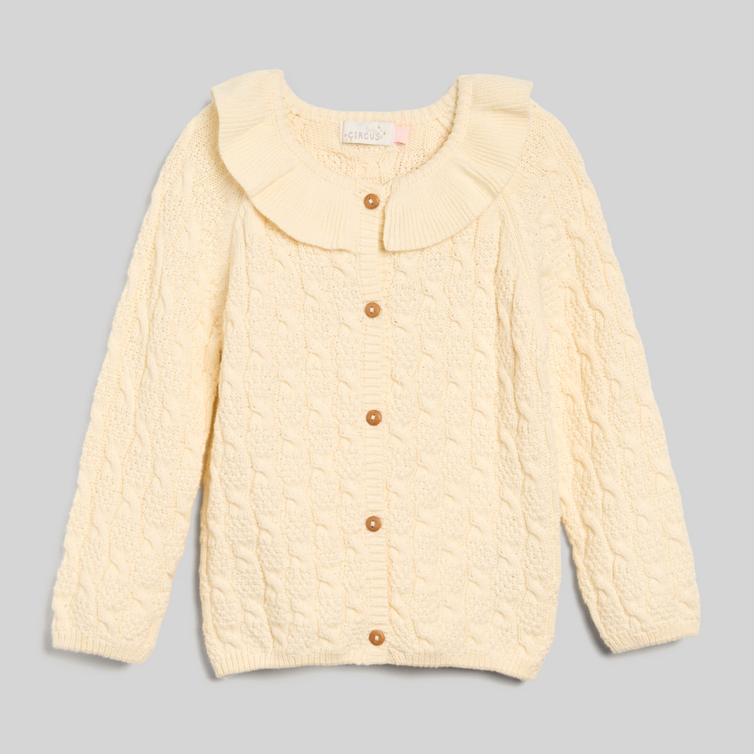 Chompa Para Bebe Niña Baby Circus Card Neck