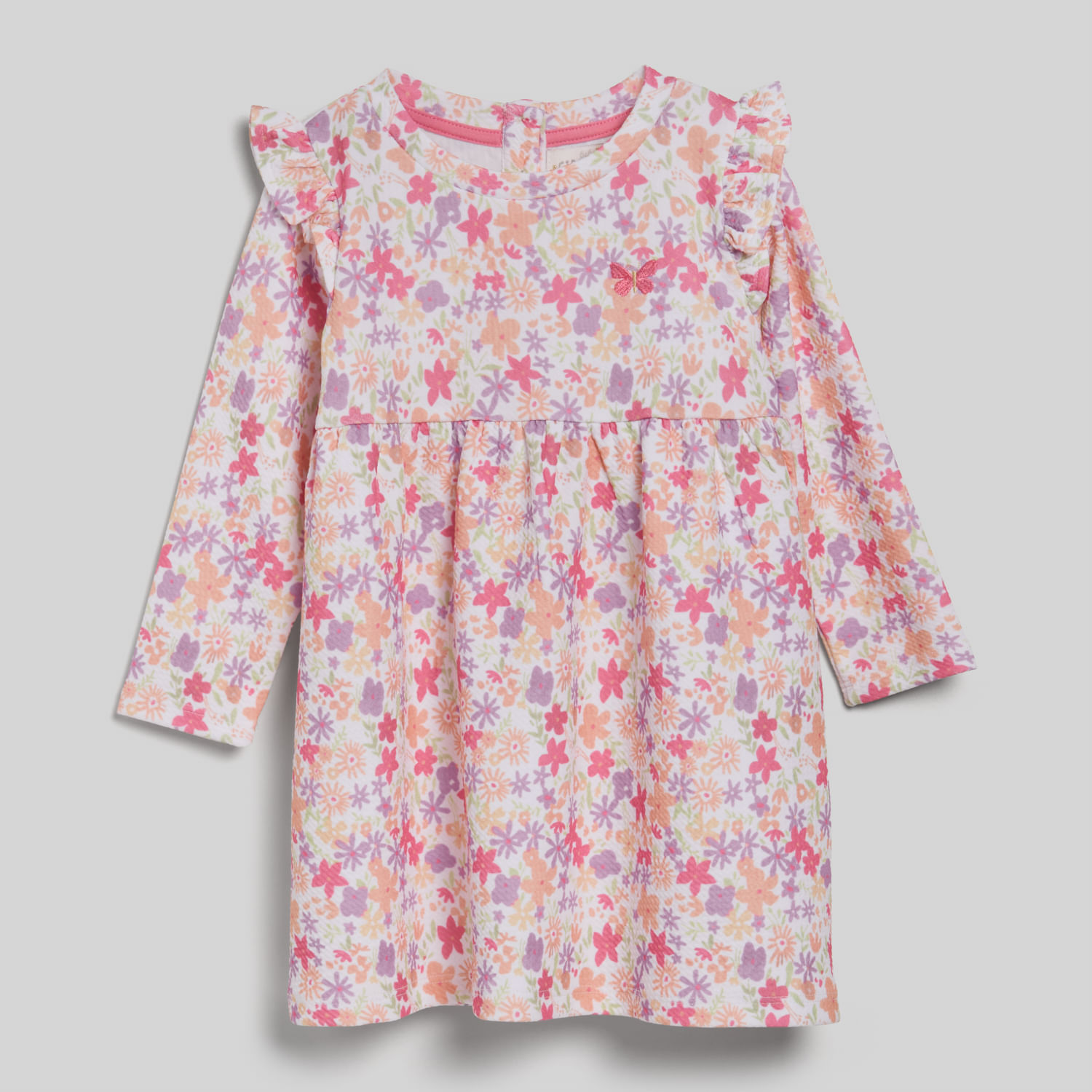 Vestido Para Bebe Niña Baby Circus Ruffle Print
