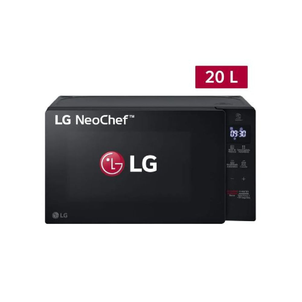 MS2032GAS LG Microondas 20L Negro EasyClean