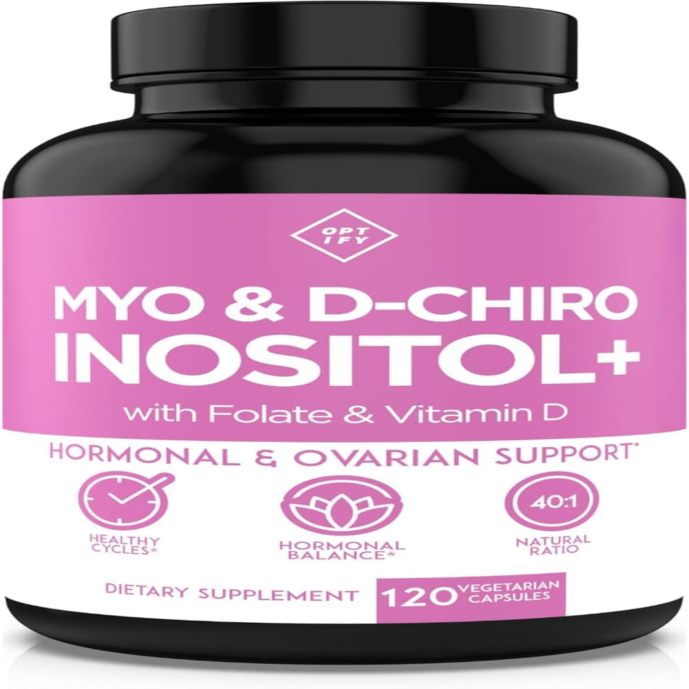 Optify Suplemento de mio-inositol y D chiro