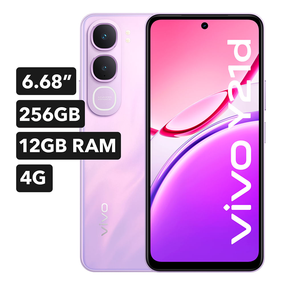 Celular Vivo Y21D Ds V2520 256G+6G Purple