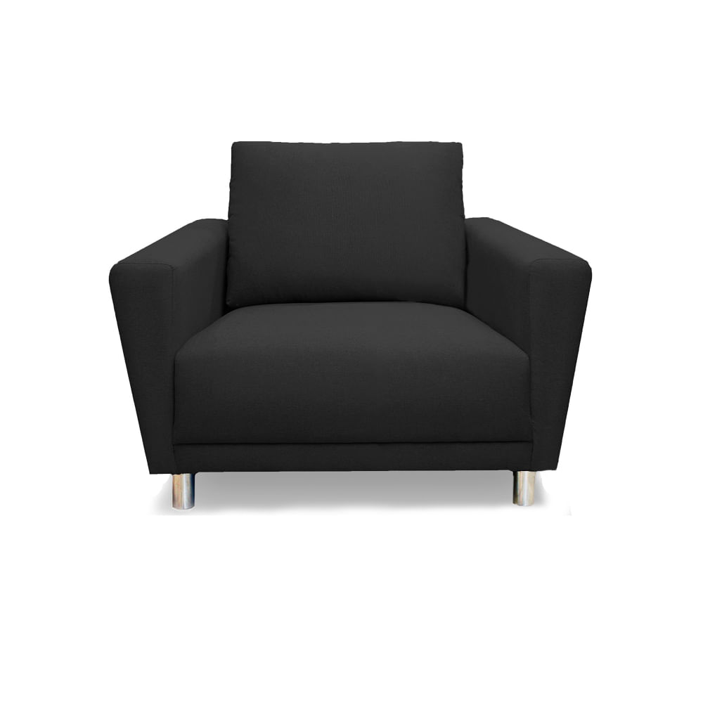 Sillon Casabella Cairo 1 Cuerpo Negro