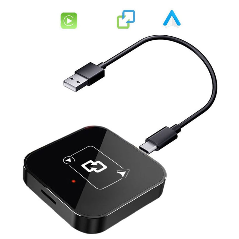 ADAPTADOR CARPLAY Y ANDROID AUTO INALÁMBRICO PARA AUTO CARBITLINK