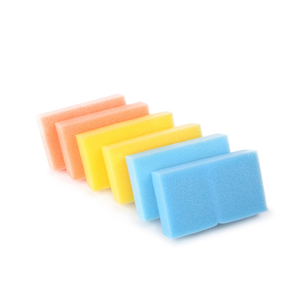 Esponja de Limpieza Dunlopillo x 6 Unidades Krl Multicolor Esponja de Limpieza Dunlopillo x 6 Unidades Krl Multicolor