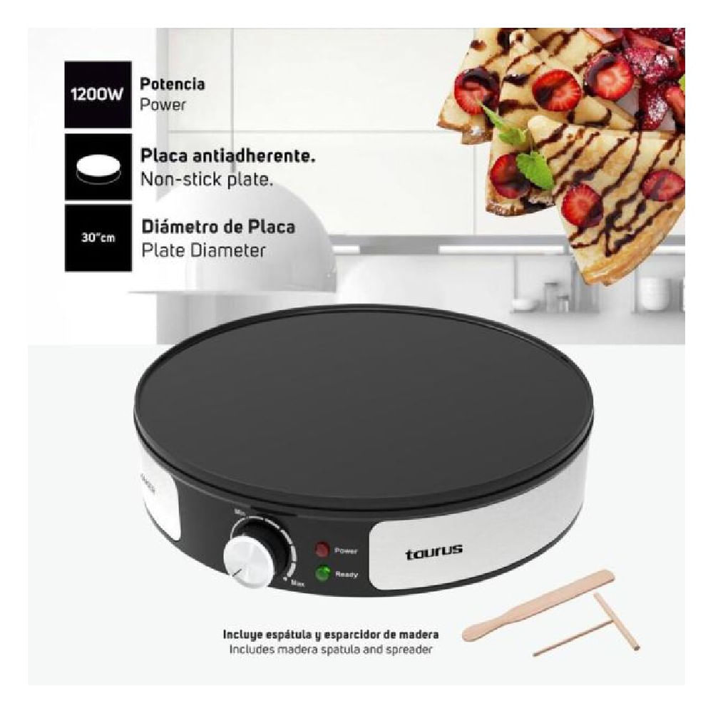 Crepera Taurus S165 30cm Antiadherente