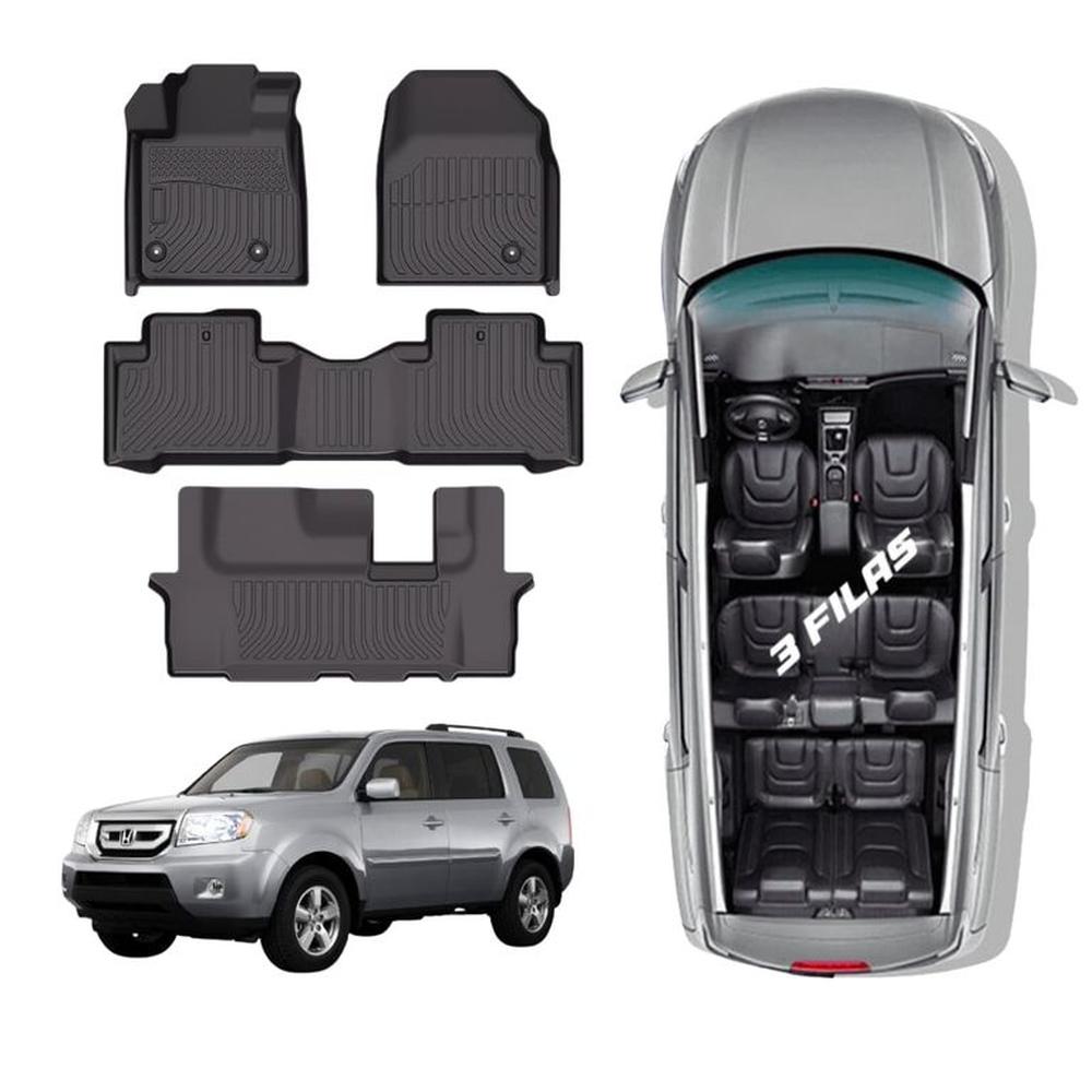 PROTECTOR CUBRE PISO 5D HONDA PILOT 2009-2015 PROTECTOR CUBRE PISO 5D HONDA PILOT 2009-2015