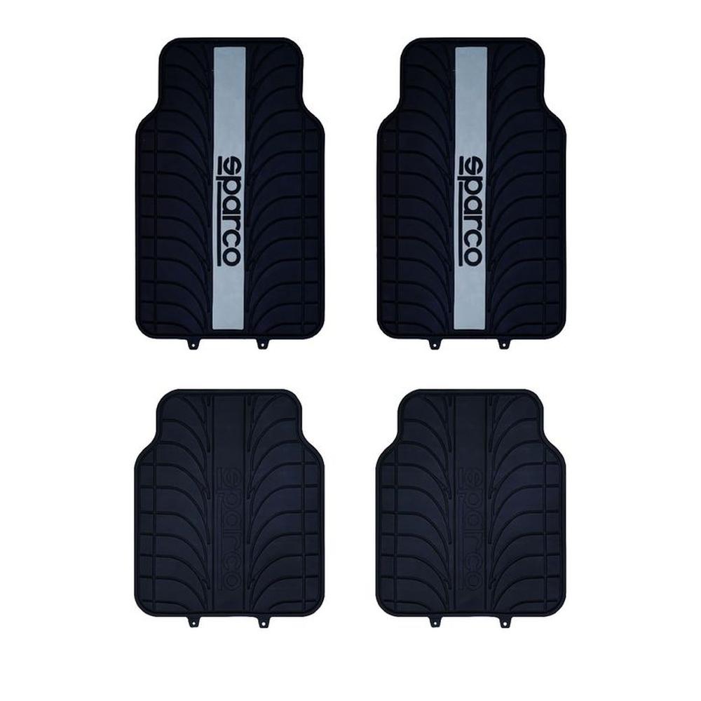 FUNDA CUBRE PISO SPARCO 4 PIEZAS PVC LINEA GRIS FUNDA CUBRE PISO SPARCO 4 PIEZAS PVC LINEA GRIS