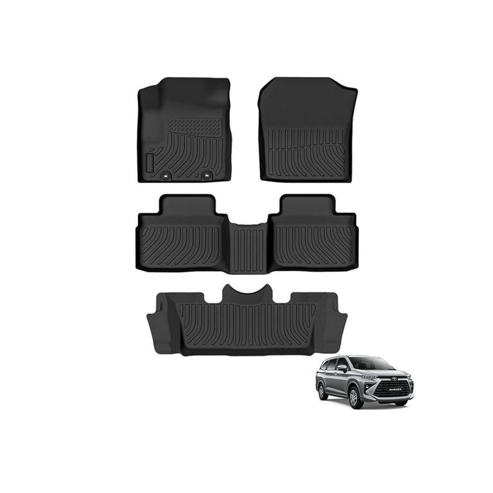 PROTECTOR CUBRE PISO 5D TPE TOYOTA AVANZA 3 FILAS 2022-2024 PROTECTOR CUBRE PISO 5D TPE TOYOTA AVANZA 3 FILAS 2022-2024