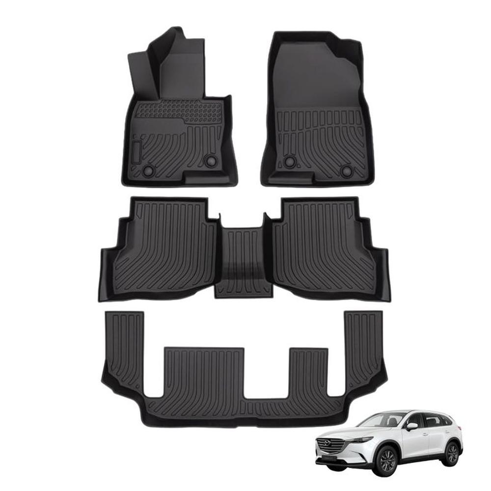 PROTECTOR CUBRE PISO 5D TPE MAZDA CX9 2016-2022 3 FILAS PROTECTOR CUBRE PISO 5D TPE MAZDA CX9 2016-2022 3 FILAS