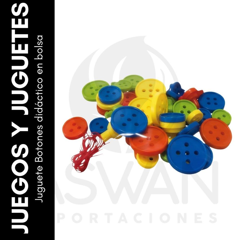 Juguete Botones didáctico en bolsa Juguete Botones didáctico en bolsa
