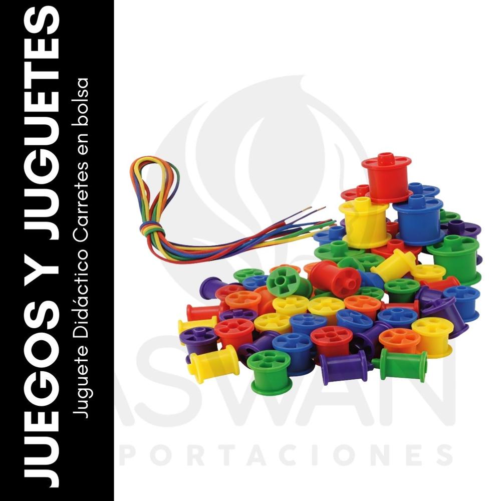 Juguete Didáctico Carretes en bolsa Juguete Didáctico Carretes en bolsa