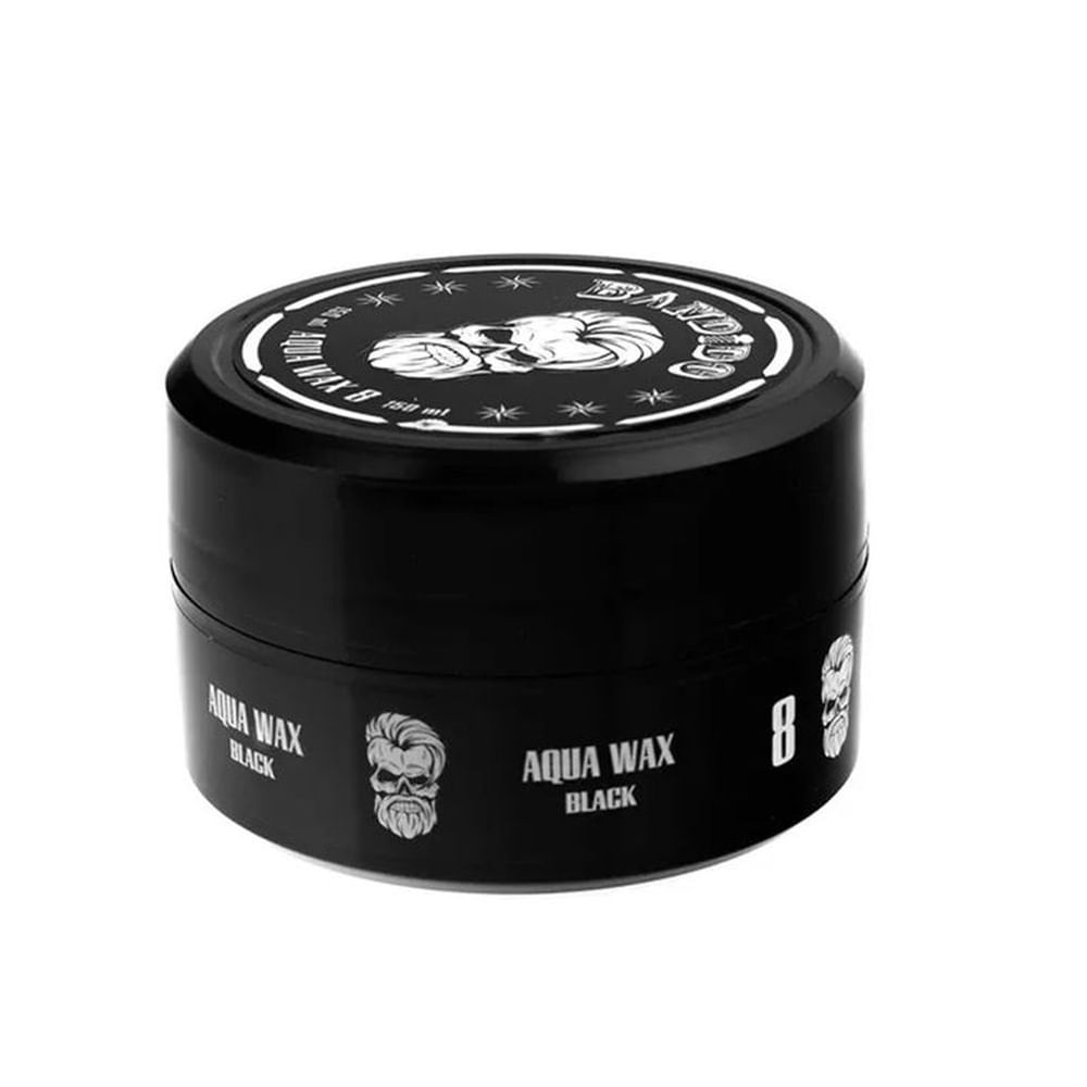 Cera para cabello de agua Negro 8