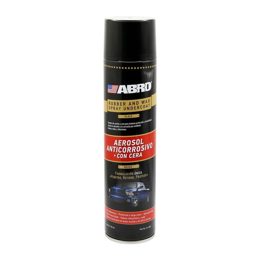 ABRO Undercoating Protector de Chasis en Spray Negro U-6 16.25 oz