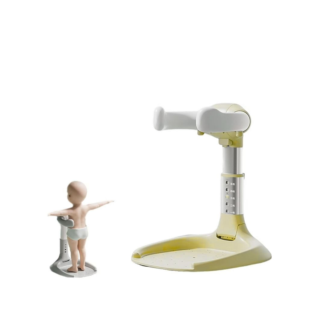 SOPORTE PARA BEBE DE DUCHA BEIGE PLATEADO