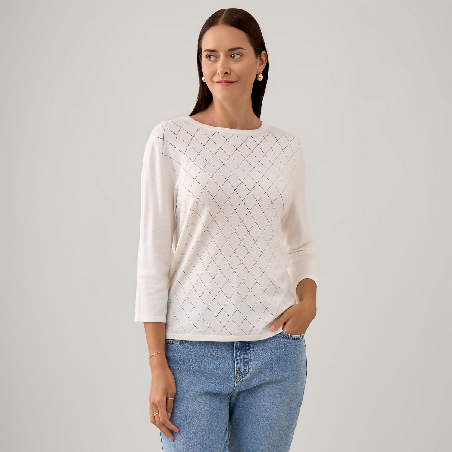 Chompa Mujer Madison Diamante