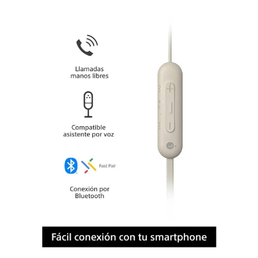 FU Audífono In Ear Bluetooth Sony WI-C100