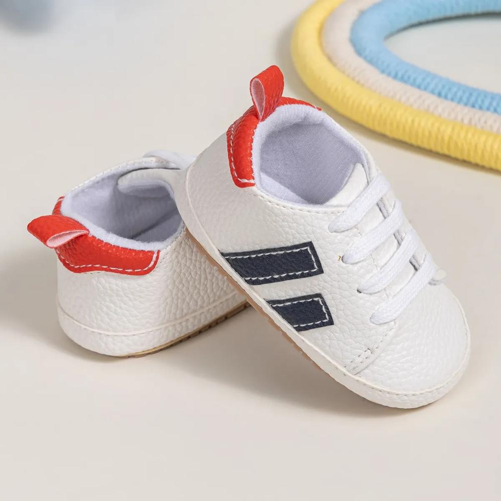 Zapatillas deportivas para bebé - Line Líneas azules