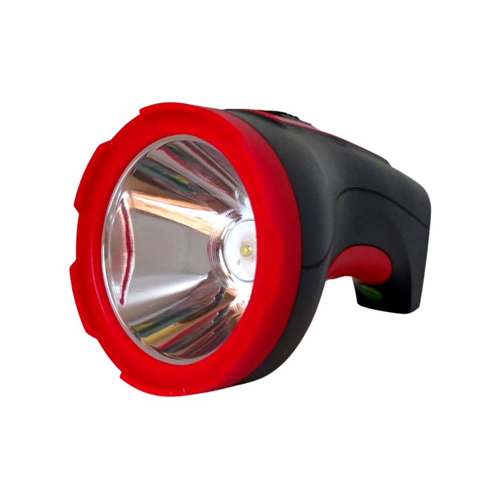 Linterna LED Potente 5W Recargable Cafini CN-1820 – Color Rojo