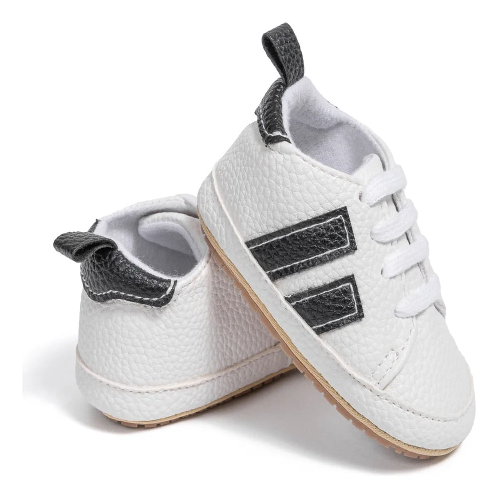 Zapatillas deportivas para bebé - Line - Líneas negras
