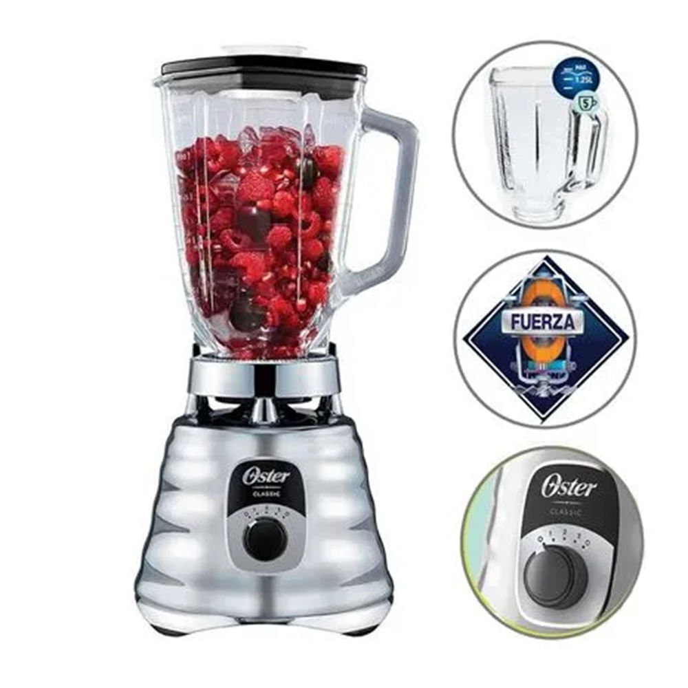 Licuadora Clásica Oster BLST4655 3 Velocidades 1000WTS