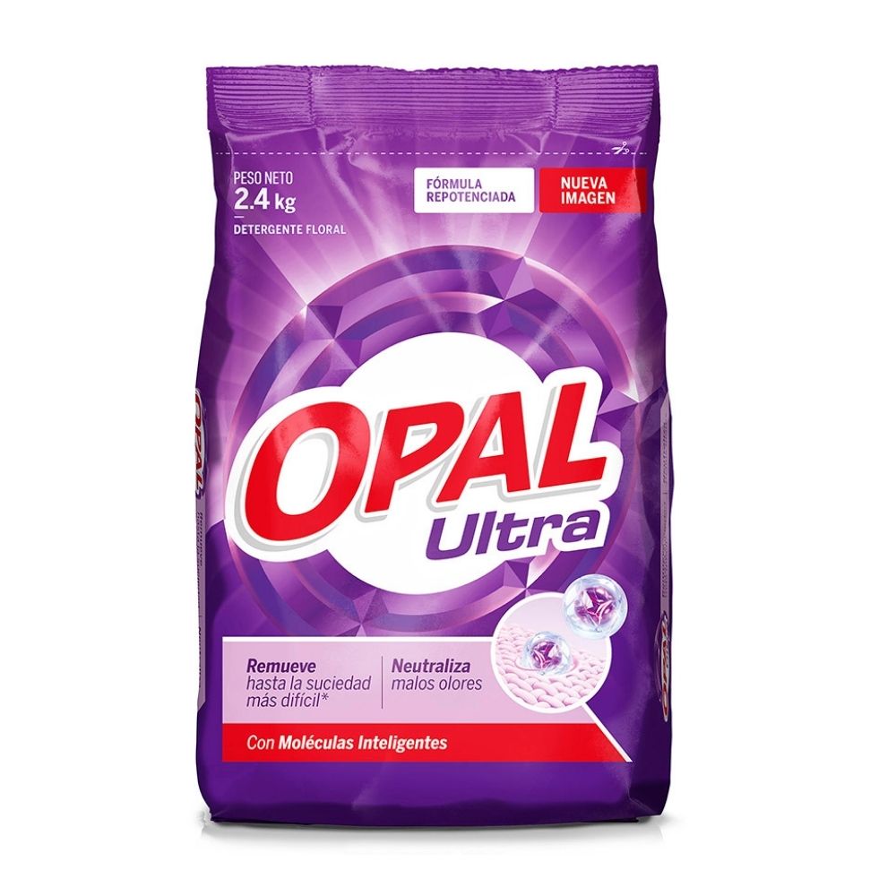 Detergente en Polvo Opal Ultra 2.4kg