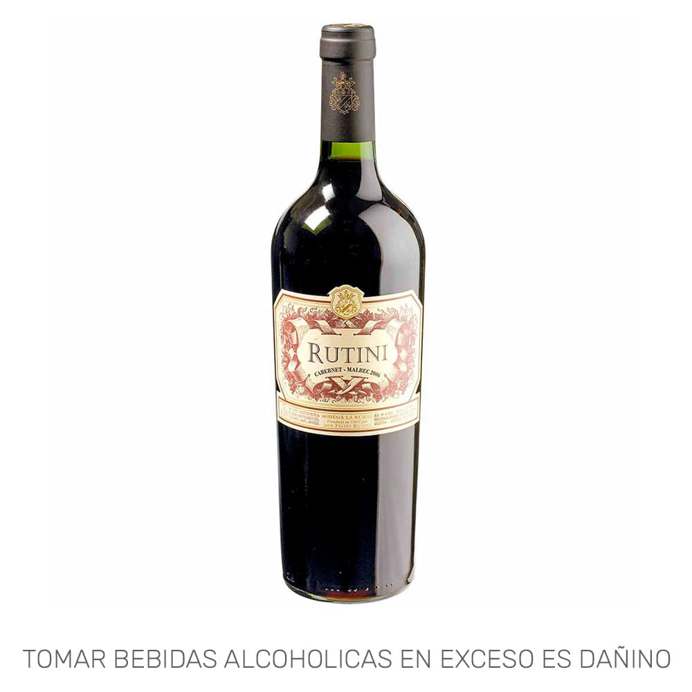 Vino Tinto RUTINI Cabernet Malbec Botella 750ml