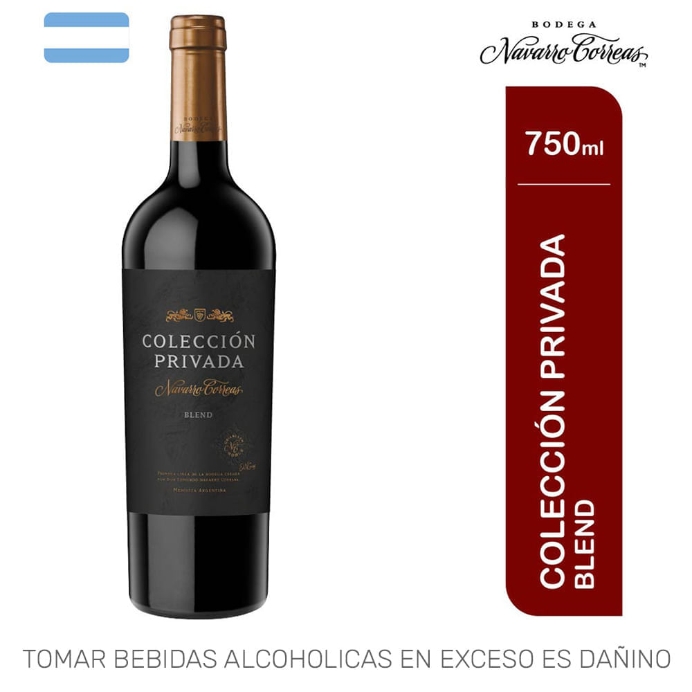 Vino Tinto NAVARRO CORREAS Colección Privada Blend Botella 750ml