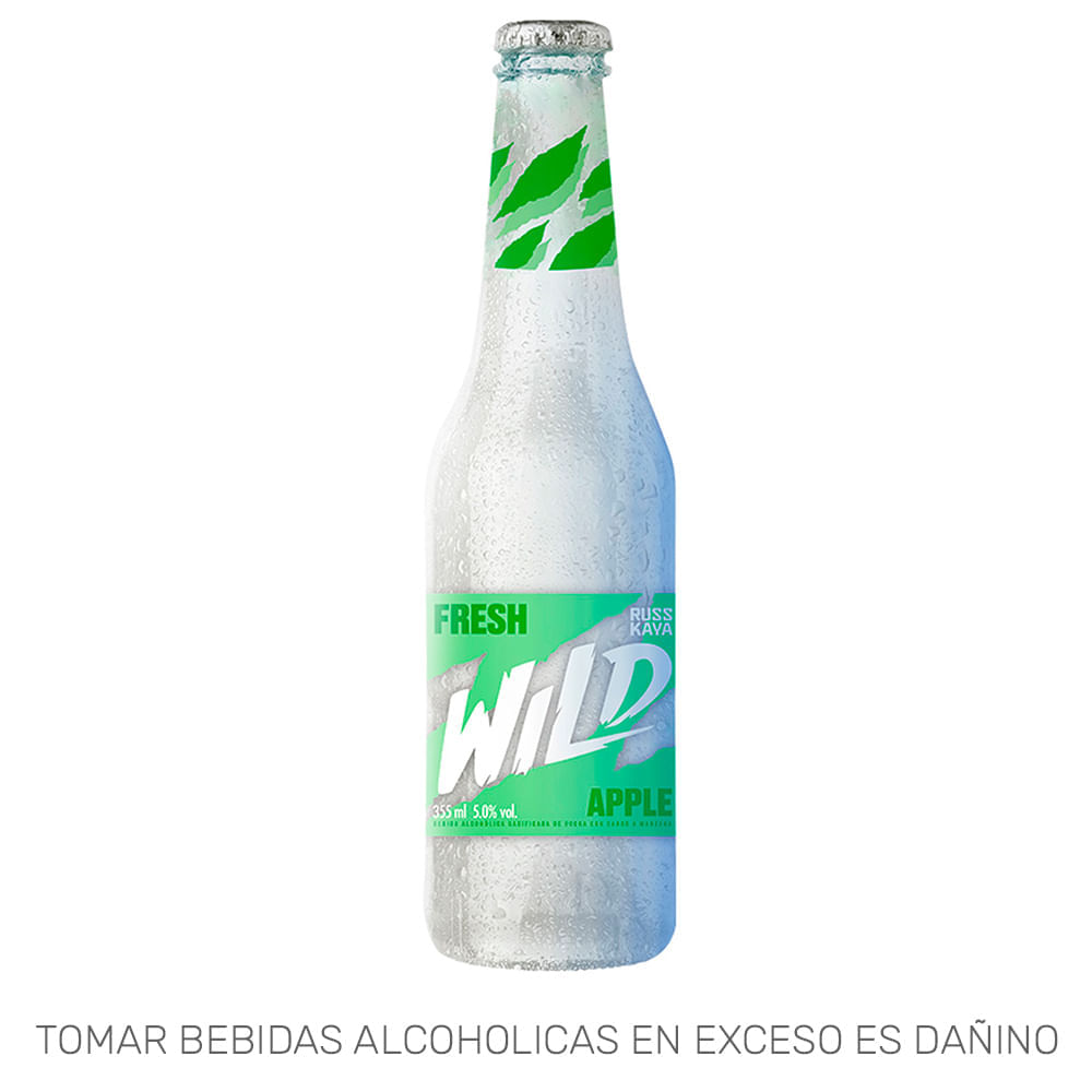 Bebida Alcohólica RUSSKAYA Wild Fresh Botella 355ml Bebida Alcohólica RUSSKAYA Wild Fresh Botella 355ml