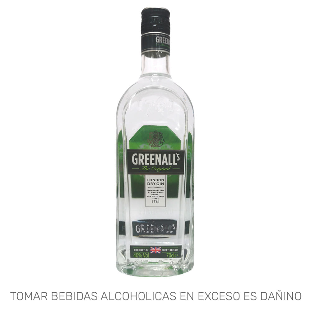 Gin GREENALL'S London Botella 700ml