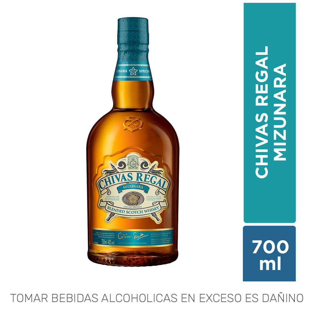 Whisky CHIVAS REGAL Mizunara Botella 700ml