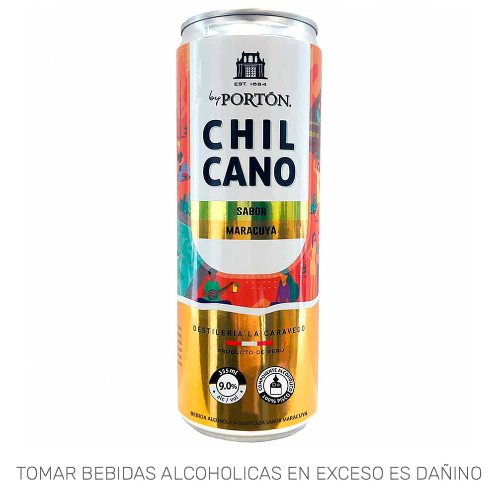 Ready To Drink (RTD) PORTON Chilcano de Maracuyá Lata 355ml