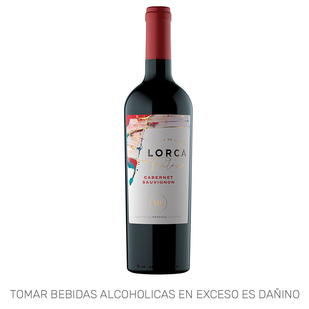 Vino Tinto MAURICIO LORCA Fantasía Cabernet Sauvignon Botella 750ml