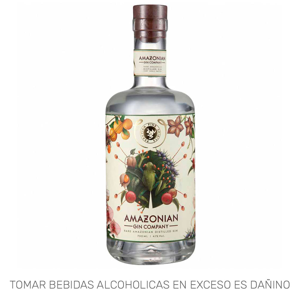 Gin AMAZONIAN Botella 700ml Gin AMAZONIAN Botella 700ml
