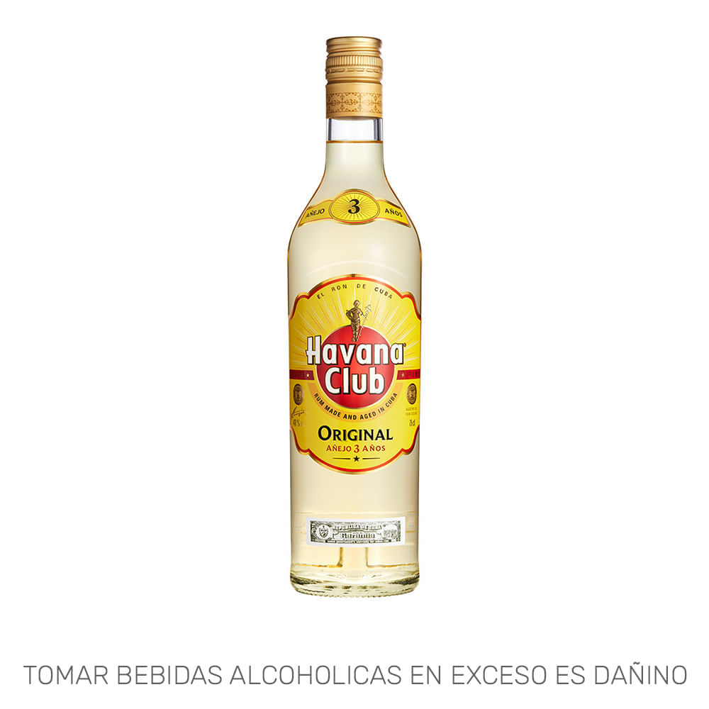 Ron HAVANA 3 Años Botella 700ml