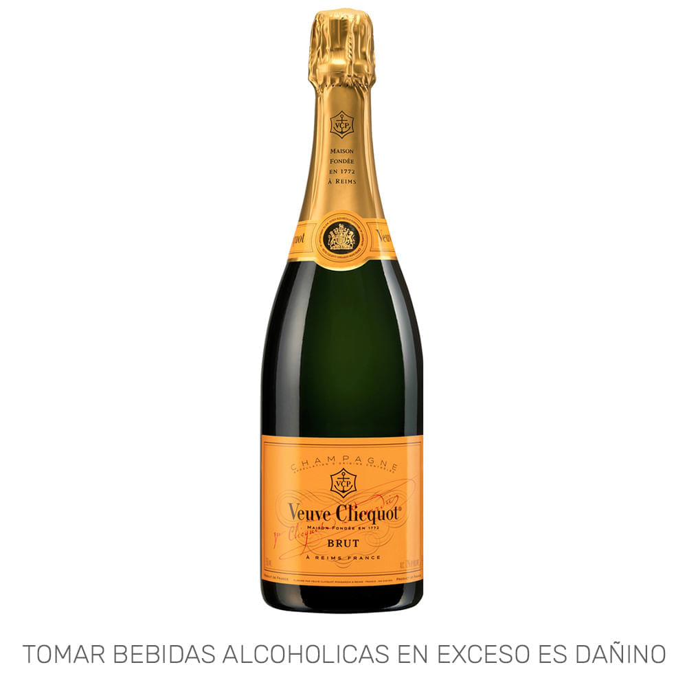 Champagne VEUVE CLICQUOT Brut Botella 750ml