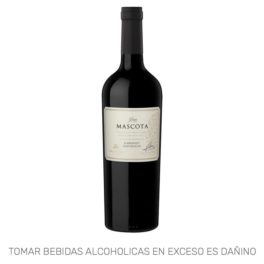 Vino Tinto GRAN MASCOTA Cabernet Sauvignon Botella 750ml