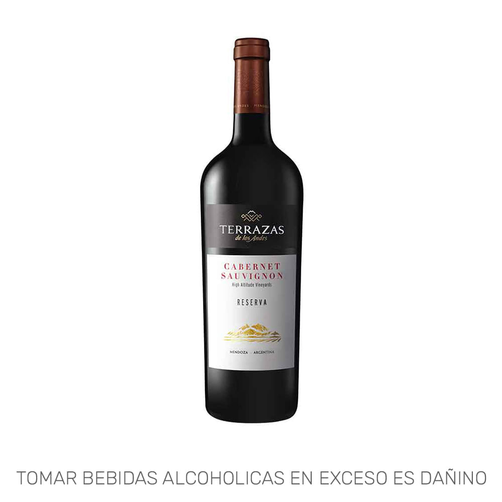 Vino Tinto TERRAZAS Reserva Cabernet Sauvignon Botella 750ml