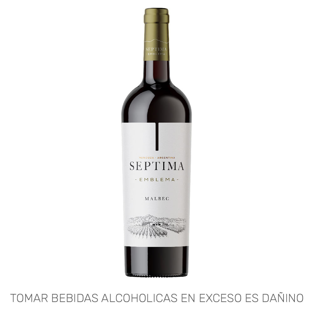 Vino Tinto SÉPTIMA Malbec Botella 750ml