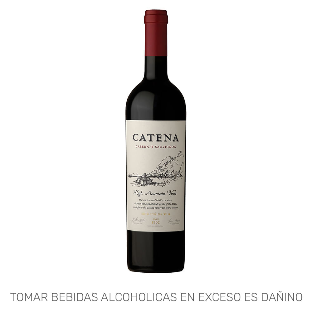 Vino Tinto CATENA Cabernet Sauvignon Botella 750ml