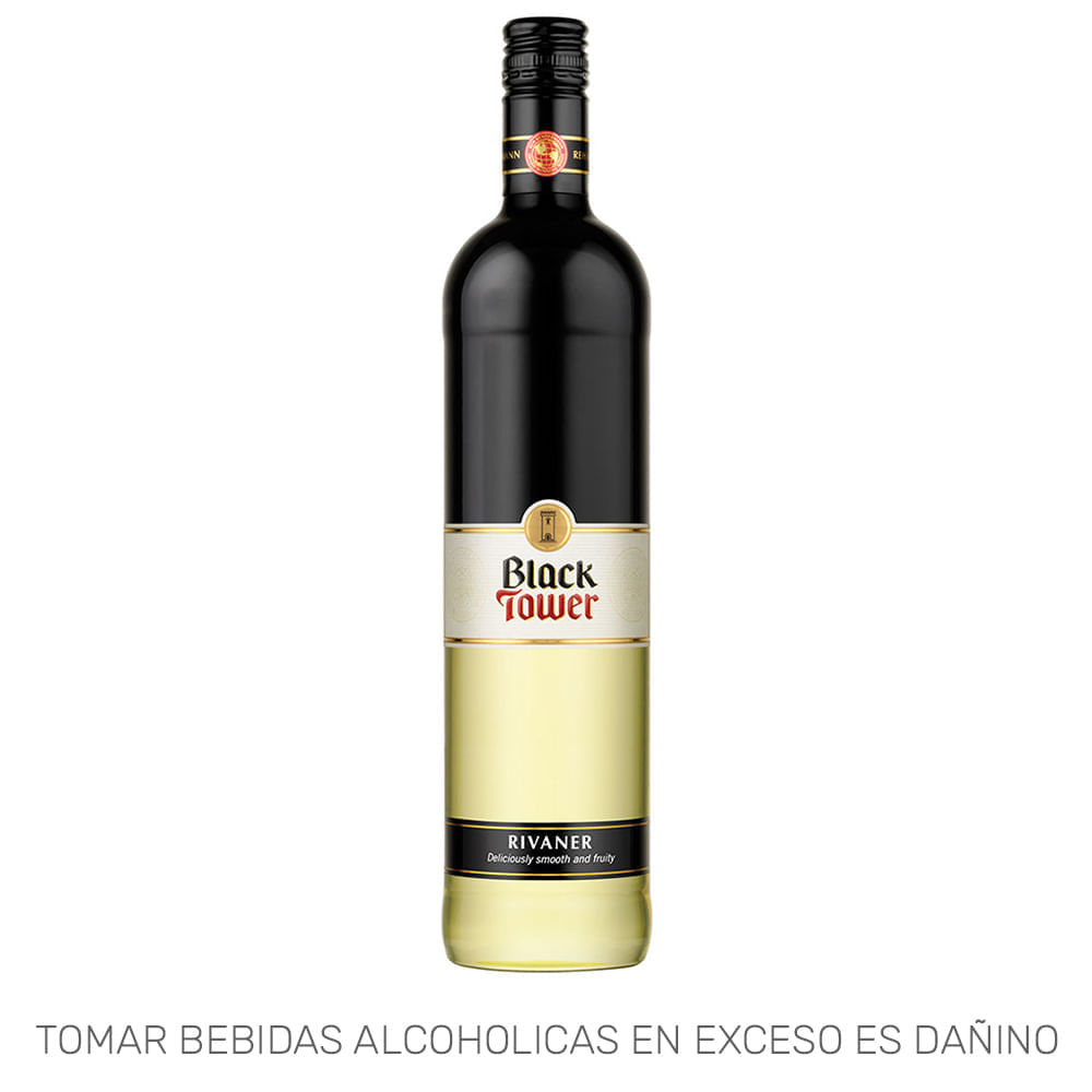 Vino Blanco BLACK TOWER Rivaner Botella 750ml Vino Blanco BLACK TOWER Rivaner Botella 750ml