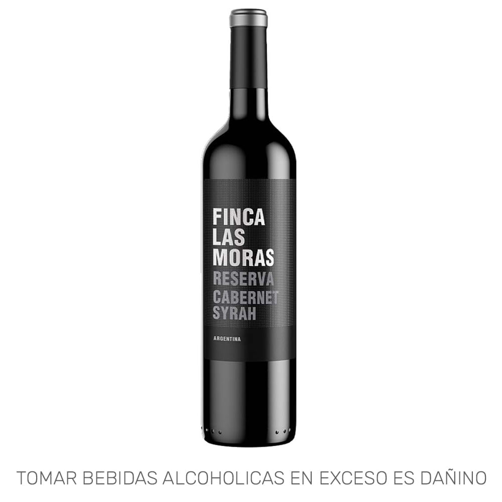 Vino Tinto FINCA LAS MORAS Cabernet Sauvignon Reserva Botella 750ml