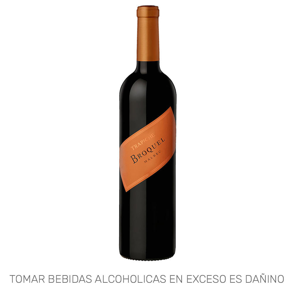 Vino Tinto TRAPICHE Broquel Malbec Botella 750ml Vino Tinto TRAPICHE Broquel Malbec Botella 750ml