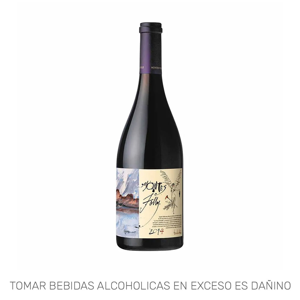 Vino Tinto MONTES Folly Botella 750ml
