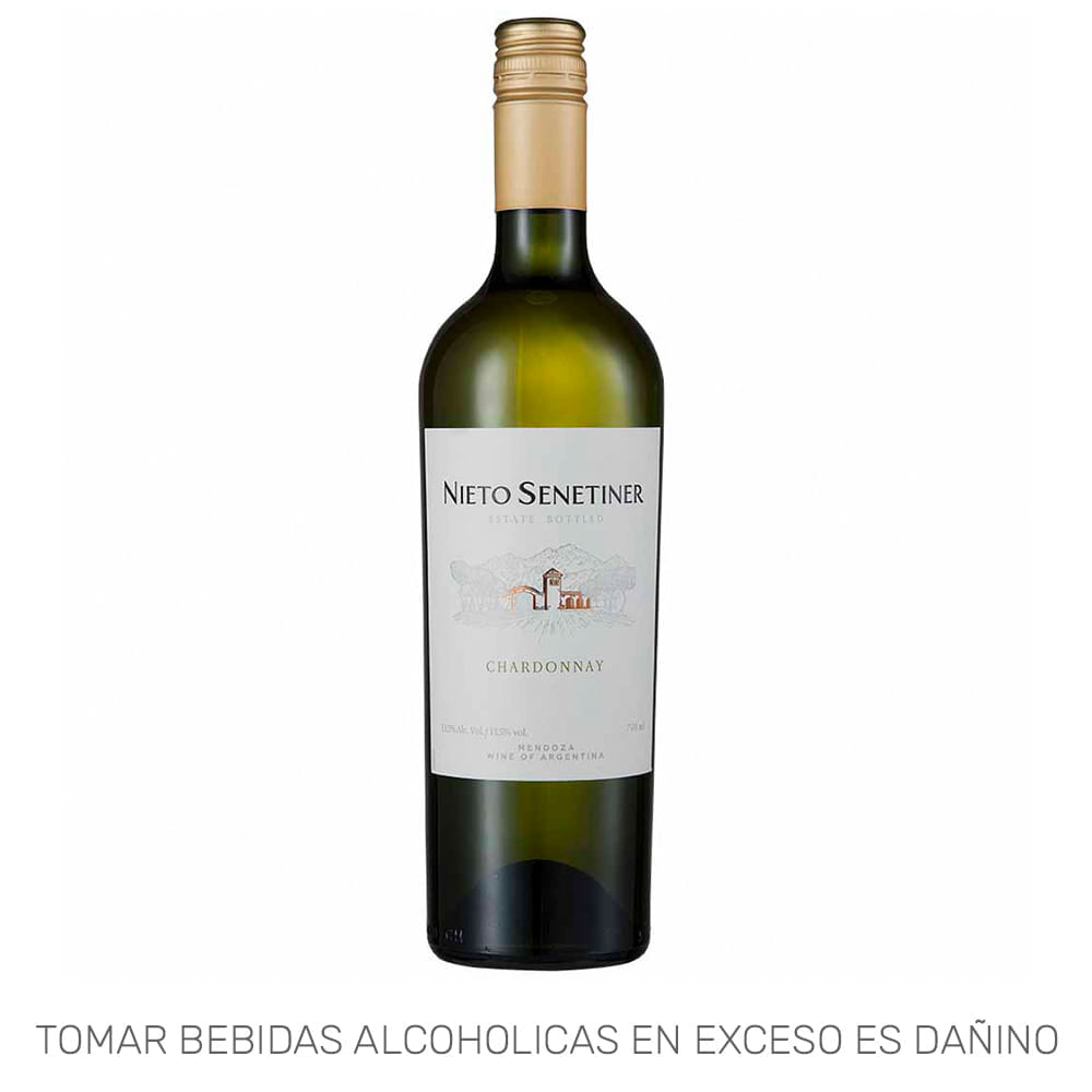 Vino Blanco NIETO SENETINER Chardonnay Botella 750ml Vino Blanco NIETO SENETINER Chardonnay Botella 750ml