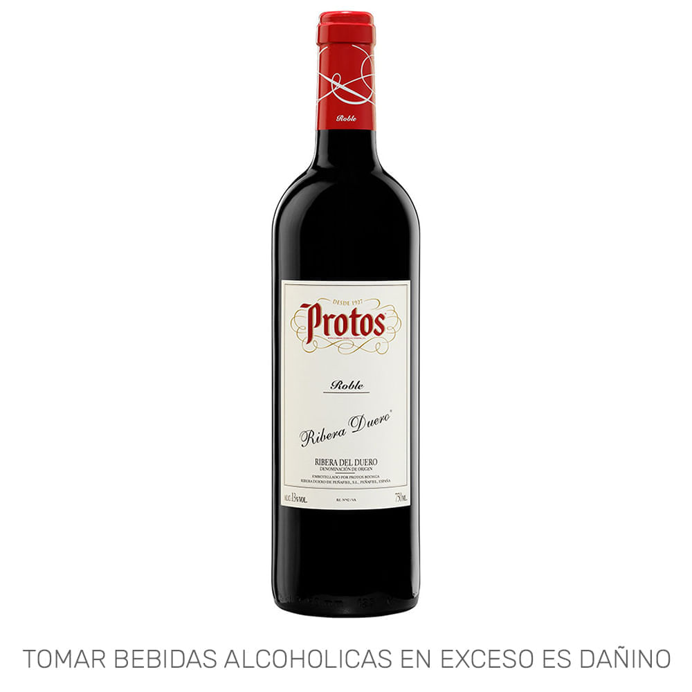 Vino Tinto PROTOS Roble Botella 750ml