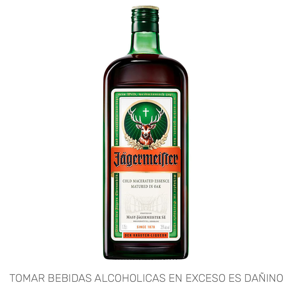 Licor de Hierbas JÄGERMEISTER Botella 1.75L