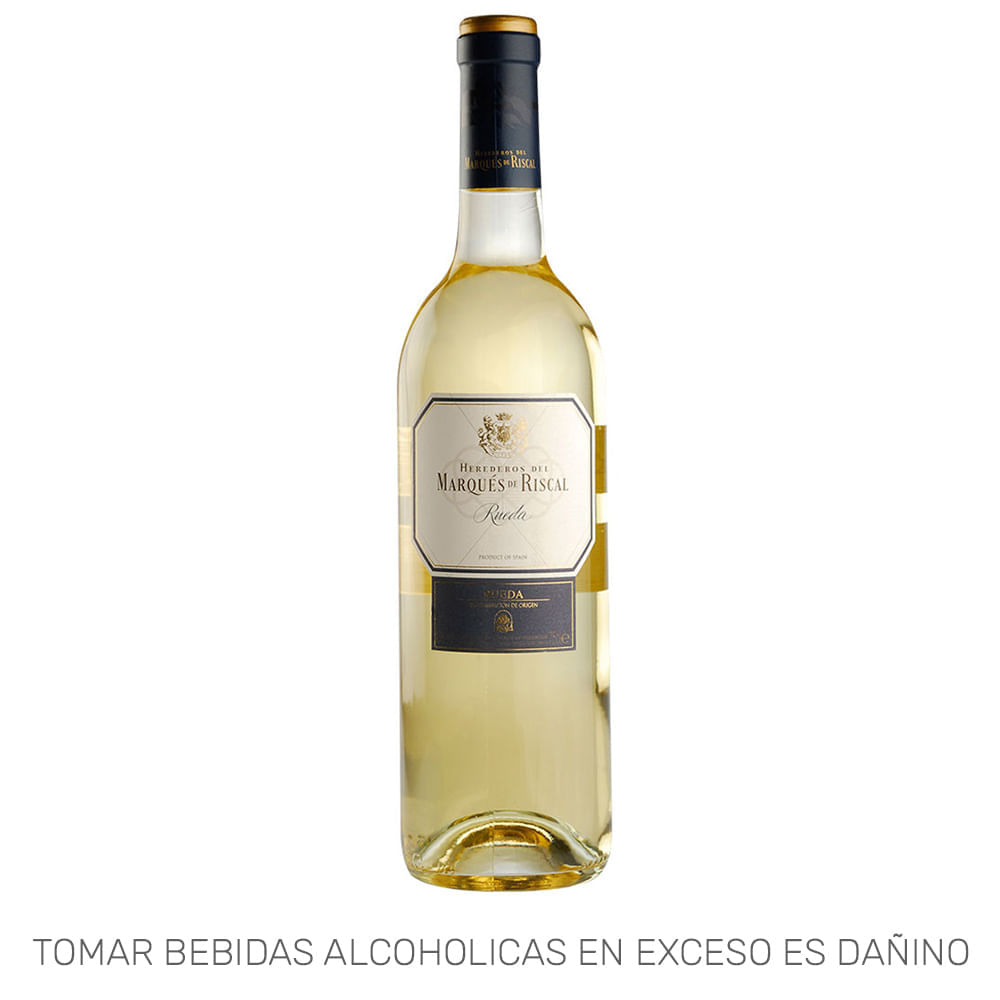 Vino Blanco MARQUÉS DE RISCAL Herederos Rueda Botella 750ml