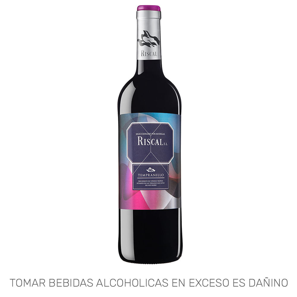 Vino Tinto MARQUÉS DE RISCAL Tempranillo Botella 750ml
